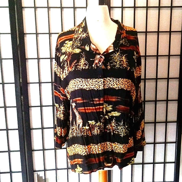 🚨BFA CLASSICS ANIMAL PRINT SZ XLP - Picture 7 of 9